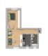 Helle 2-Zimmer-Wohnung sucht neuen Mieter - Grundriss
